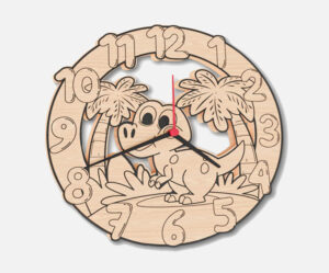 Ahşap Saat Boyama Seti