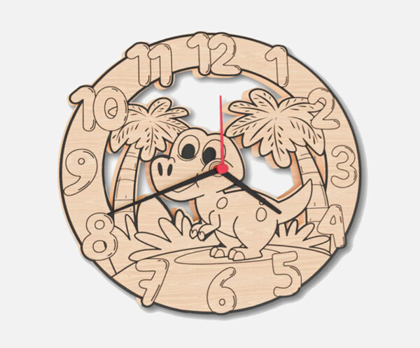 Ahşap Saat Boyama Seti