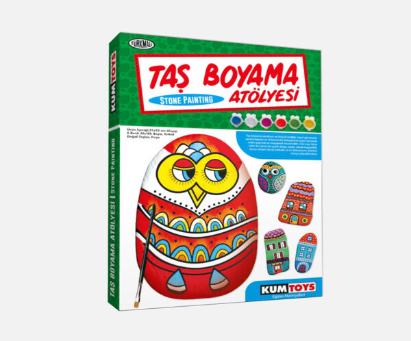 Taş Boyama Atölye Seti